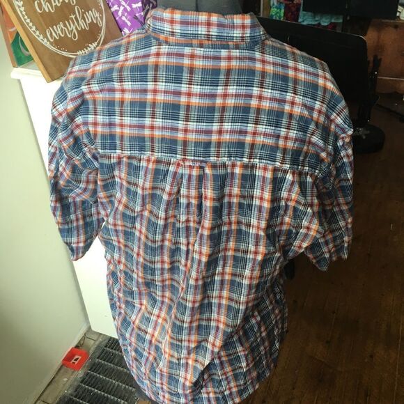 Columbia plaid button down shirt - Picture 2 of 2
